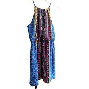 Boho Print Sundress, Size Small